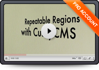 Repeatable Regions with CushyCMS