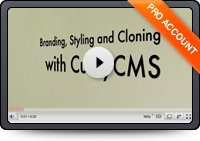 Branding, Styling and Cloning with CushyCMS